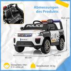 COSTWAY Elektrische kinderauto voor kinderen, 12 V, met afst, Verzenden, Zo goed als nieuw