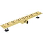 Douchegoot met Rooster - Leoni Trun - 100cm - Vloerflens -, Ophalen of Verzenden, Nieuw, Rvs