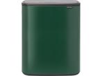 Brabantia Bo Touch Bin Prullenbak - 60 liter - Pine Green, Verzenden, Zo goed als nieuw