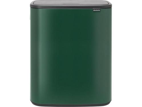 Brabantia Bo Touch Bin Prullenbak - 60 liter - Pine Green, Huis en Inrichting, Woonaccessoires | Overige, Zo goed als nieuw, Verzenden