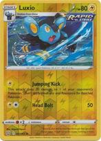Luxio 047/163 reverse holo Battle Styles, Ophalen of Verzenden, Nieuw, Losse kaart, Foil