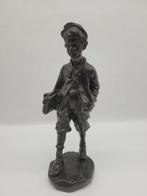 J. Concini - sculptuur, Écolier au cartable - 31 cm - Brons, Antiek en Kunst