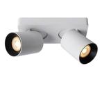 Lucide NIGEL - Plafondspot 2xGU10/5W Dim to Warm Wit, Huis en Inrichting, Lampen | Plafondlampen, Verzenden, Nieuw, Trendy verlichting
