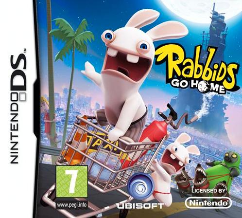 Rabbids Go Home-Standaard (NDS) Gebruikt, Spelcomputers en Games, Games | Nintendo DS, Zo goed als nieuw, Ophalen of Verzenden