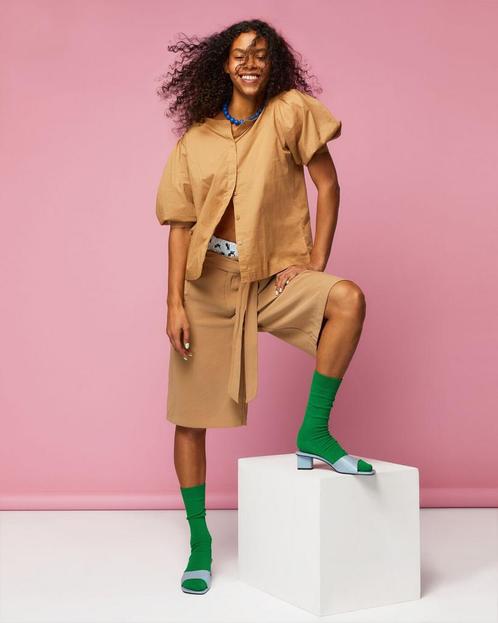 HEMA Damesbroek Sarie zand, Kleding | Dames, Overige Dameskleding, Nieuw, Verzenden