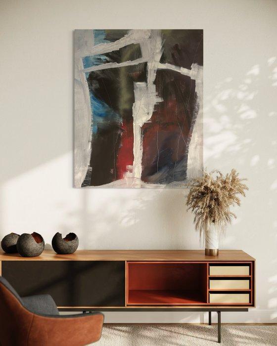 Masaki Kazushi - Quadrivium 1406 - XL, Antiek en Kunst, Kunst | Schilderijen | Modern