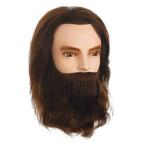 Sibel  Karl Oefenhoofd met Baard  Natuurhaar  1525 cm