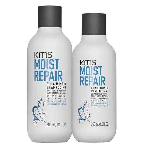 KMS Hair MoistRepair Set 300+250ml, Sieraden, Tassen en Uiterlijk, Uiterlijk | Haarverzorging, Shampoo of Conditioner, Nieuw, Ophalen of Verzenden