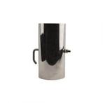 Enkelwandig rookkanaal 125mm 250mm pijp met klep, Ophalen of Verzenden, Nieuw
