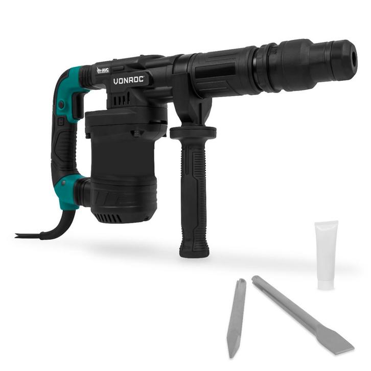 PRO Breekhamer 1200W | Incl. 2 Beitels, Doe-het-zelf en Verbouw, Gereedschap | Handgereedschap, Nieuw, Verzenden