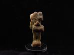Oud-Egyptisch Faience Amulet van de god Amon (-re) met, Antiek en Kunst