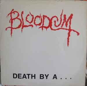LP gebruikt - Bloodcum - Death By A... Clothes Hanger (U...., Cd's en Dvd's, Vinyl | Hardrock en Metal, Zo goed als nieuw, Verzenden