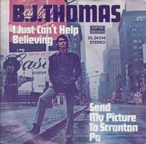 vinyl single 7 inch - B.J. Thomas - I Just Cant Help Bel..., Cd's en Dvd's, Vinyl Singles, Zo goed als nieuw, Verzenden
