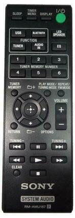 Sony RM-AMU187 afstandsbediening, Nieuw, Verzenden