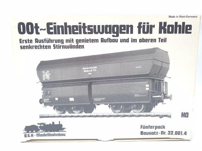 B&H H0 - 32.001.4 - Modeltrein goederenwagonset (1) -, Hobby en Vrije tijd, Modeltreinen | H0