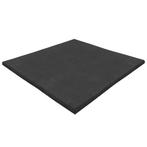 Premium sportvloertegel zwart - 100x100 cm - 15 mm - EPDM, Nieuw, Verzenden