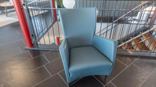 Fauteuil Montis Windy  1010 groen leer, Huis en Inrichting, Fauteuils, 75 tot 100 cm, Zo goed als nieuw, 50 tot 75 cm, Leer, Ophalen of Verzenden