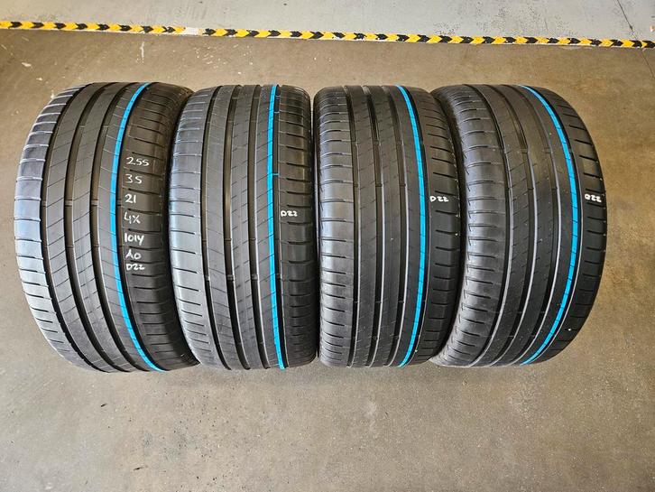 255/35/21 101Y BRIDGESTONE TURANZAT005 AO D22 5,8MM PROFIEL, Auto-onderdelen, Banden en Velgen, 21 inch, Erkend duurzaam, Zomerbanden