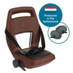Qibbel achterzitje Maxi Junior 6+ bruin, Fietsen en Brommers, Fietsaccessoires | Fietsstoeltjes, Verzenden, Nieuw