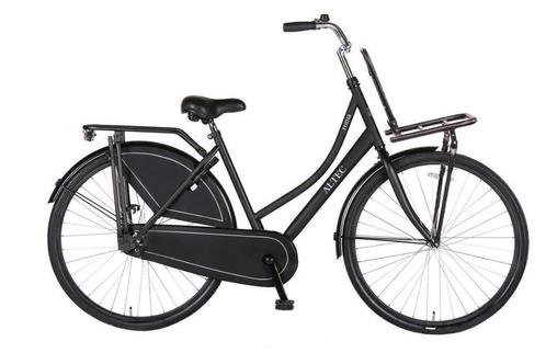 Altec Roma Deluxe 28 inch Transportfiets Mat Zwart, Fietsen en Brommers, Fietsen | Dames | Omafietsen, Nieuw, Ophalen of Verzenden