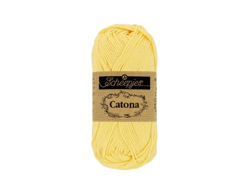 Scheepjes Catona - 10g - 403 Lemonade, Hobby en Vrije tijd, Breien en Haken, Breien of Haken, Nieuw, Wol of Garen, Ophalen of Verzenden
