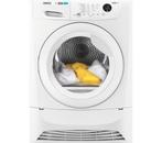 Zanussi Zdc8203wz Condensdroger 8kg, Ophalen of Verzenden, Zo goed als nieuw, Voorlader, 85 tot 90 cm
