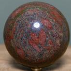 unakiet Fine Unakite Sphere - Hoogte: 13.5 cm - Breedte:, Verzamelen, Mineralen en Fossielen