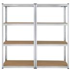 2 stuks Stellingkast / Opbergrek - Easy - 160 x 80 x 40 cm, Huis en Inrichting, Kasten | Stellingkasten, Verzenden, Nieuw