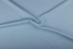 Polyester stof grijsblauw - 50m effen stof op rol, Nieuw, Verzenden