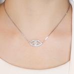 Halsketting - 18 karaat Witgoud - 0.57ct. tw. Diamant, Nieuw