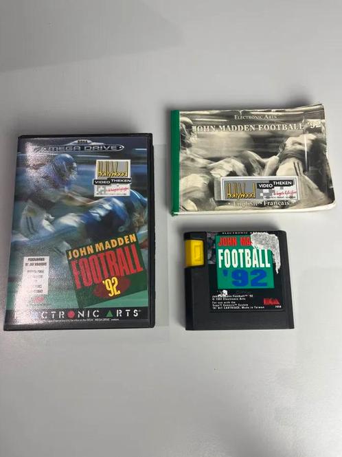 John Madden Football 92, Spelcomputers en Games, Games | Sega, Ophalen of Verzenden