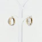 Oorbellen - 14 karaat Geel goud, Witgoud Diamant, Sieraden, Tassen en Uiterlijk, Oorbellen, Nieuw