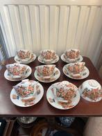 Kop en schotel (20) - samoerai - Porselein - Kop en schotels