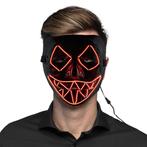Halloween Led-Masker Killer Smile Rood, Nieuw, Verzenden