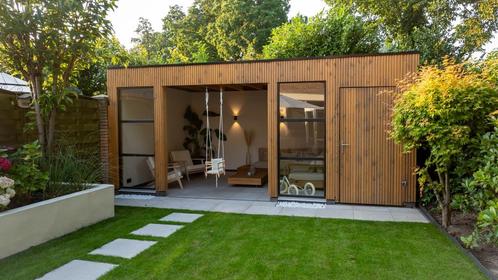 Moderne douglas overkapping 600x400 Ineke Brinkhoff, Tuin en Terras, Overkappingen, Ophalen of Verzenden