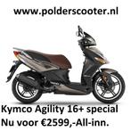 Kymco Agility 16+Special 25/45 km uitvoering Polderscooter
