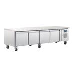 Polar GN laag model koelwerkbank 4-deurs, Verzenden, Nieuw in verpakking, Koelen en Vriezen