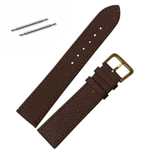 Fako® - Horlogebandje - Echt Leer - Ultra Thin - 20mm -, Sieraden, Tassen en Uiterlijk, Horloges | Heren, Verzenden