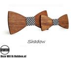 Houten strik Vader & Zoon: Shadow, Verzenden, Nieuw