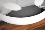 Moderne tafellamp LUNA LOGO 45cm zilverchroom tafellamp -, Nieuw, Ophalen of Verzenden