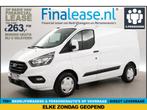 Ford Transit Custom 2.0 Ecoblue L1H1 Airco Cruise 3 Persoons, Wit, Nieuw, Ford, Lease