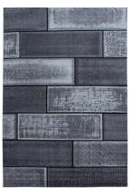 Laagpolig Vloerkleed | Plus | Stenen | Zwart | 160x230 cm, Huis en Inrichting, Stoffering | Tapijten en Kleden, Verzenden, Nieuw