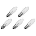 Reserve Kerstlampjes E10 - 5 stuks - Gloeilamp - 12V/3W -, Diversen, Kerst, Verzenden, Nieuw