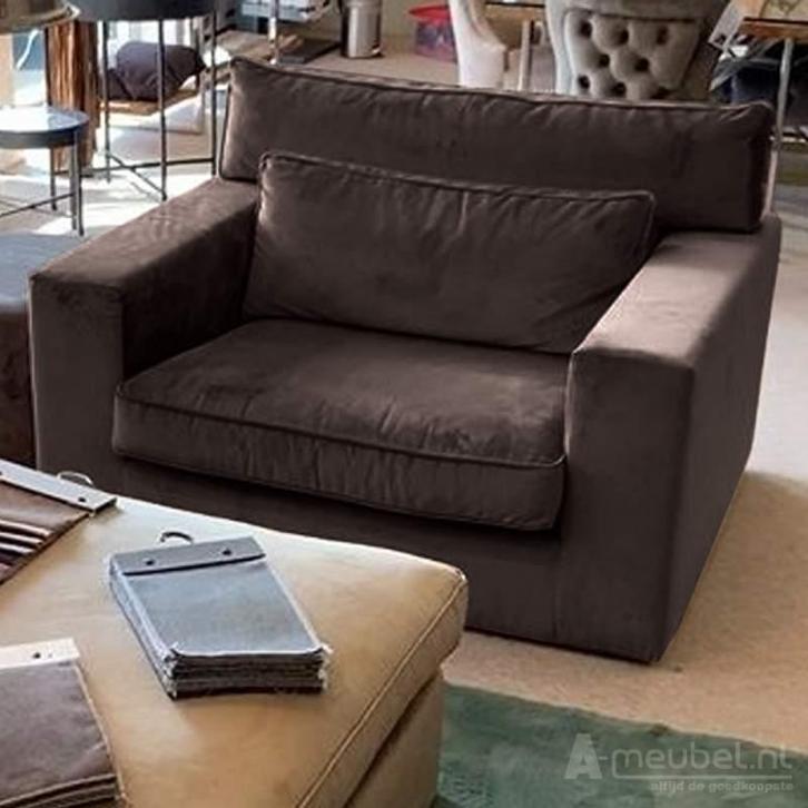 Oudenbosch Loveseat - loveseats - Bruin, Huis en Inrichting, Stoelen, Bruin, Nieuw, Stof
