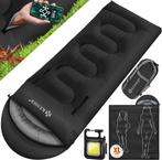 KESSER® Slaapzak voor buiten, dekenslaapzak, 3-4 seizoenen,, Verzenden, Zo goed als nieuw