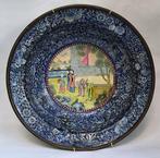 Wasbak - Emaille - Een groot Chinees Canton en, Antiek en Kunst