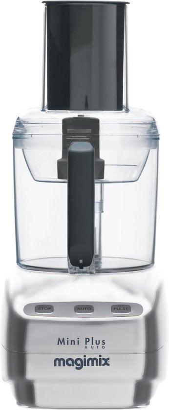 2dekans | Magimix - Mini Plus - Foodprocessor - Mat Chroom, Witgoed en Apparatuur, Keukenmixers, Zo goed als nieuw, Ophalen of Verzenden