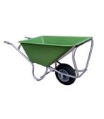 Kruiwagens Stal Kruiwagen PRO 160L PE Kunststof (anti-lek..., Doe-het-zelf en Verbouw, Transportwagens, Ophalen of Verzenden, Nieuw