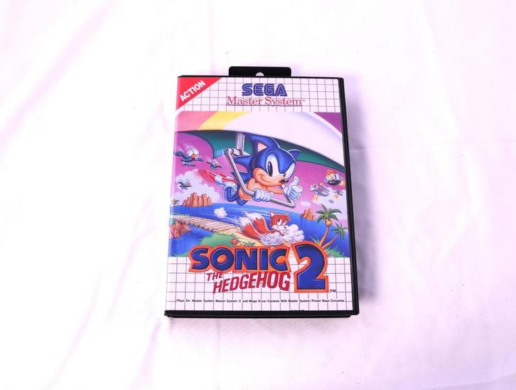 SEGA Master System - Sonic The Hedgehog 2 [No Manual], Spelcomputers en Games, Games | Sega, Ophalen of Verzenden