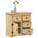 vidaXL Dressoir Corona 87x40x76 cm massief grenenhout, Minder dan 50 cm, Verzenden, 75 cm of meer, Nieuw